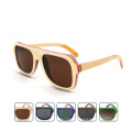 FQ-Markengroßhandel China polarisierte hölzerne Sonnenbrille des modernen kundenspezifischen Mannes